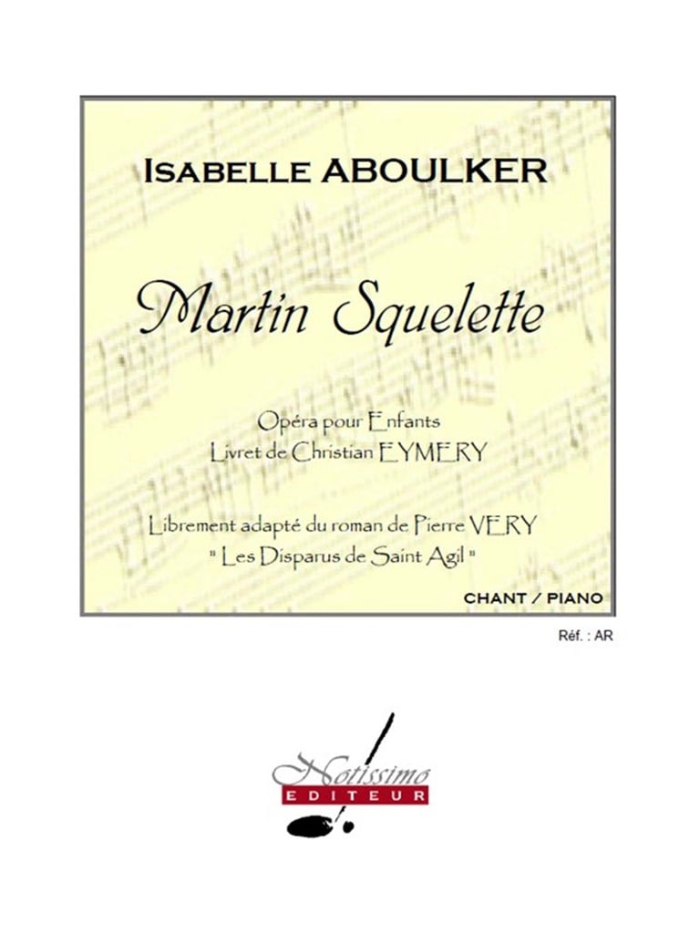 Eymery Very Martin Squelette Opera Voice & Piano